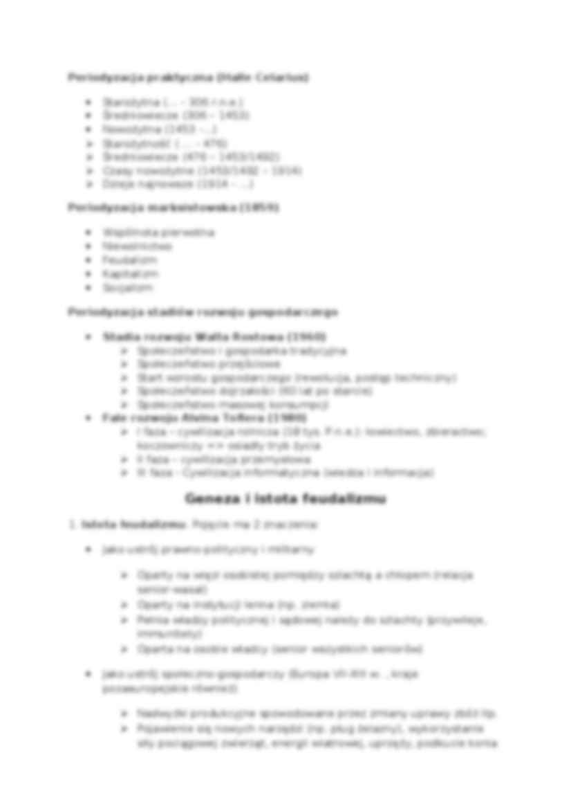 Historia Gospodarcza - notatki - strona 2