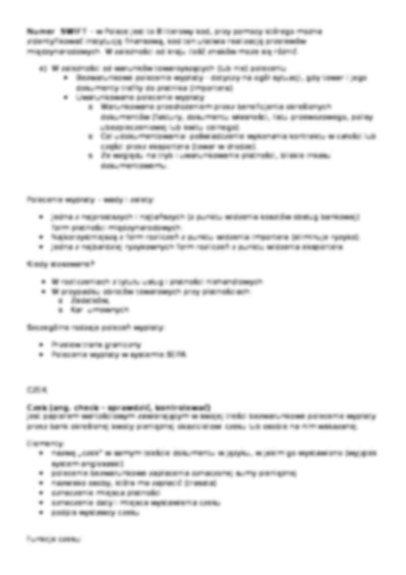 Ryzyko w obrocie międzynarodowym - strona 2