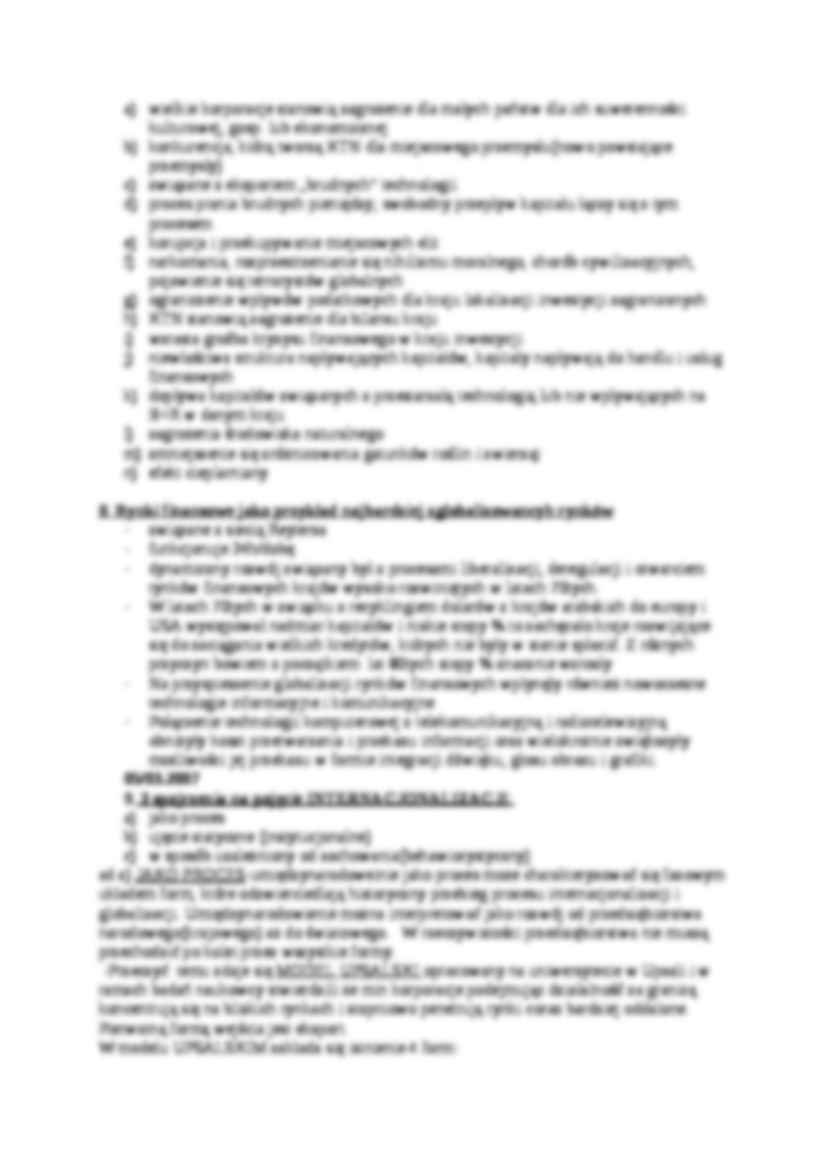 Inwestycje i globalizacja - strona 3