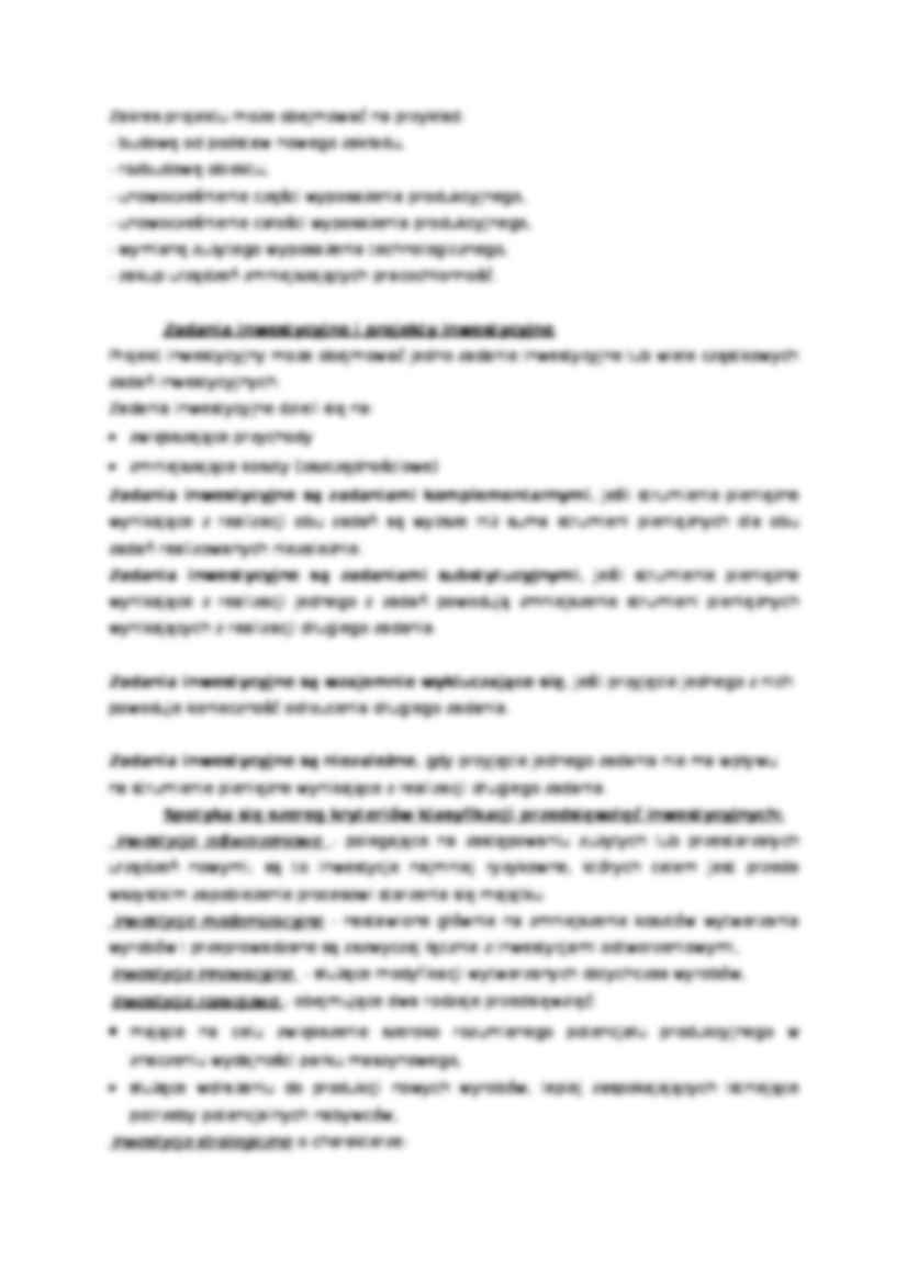 Ocena projektów inwestycyjnych - strona 2