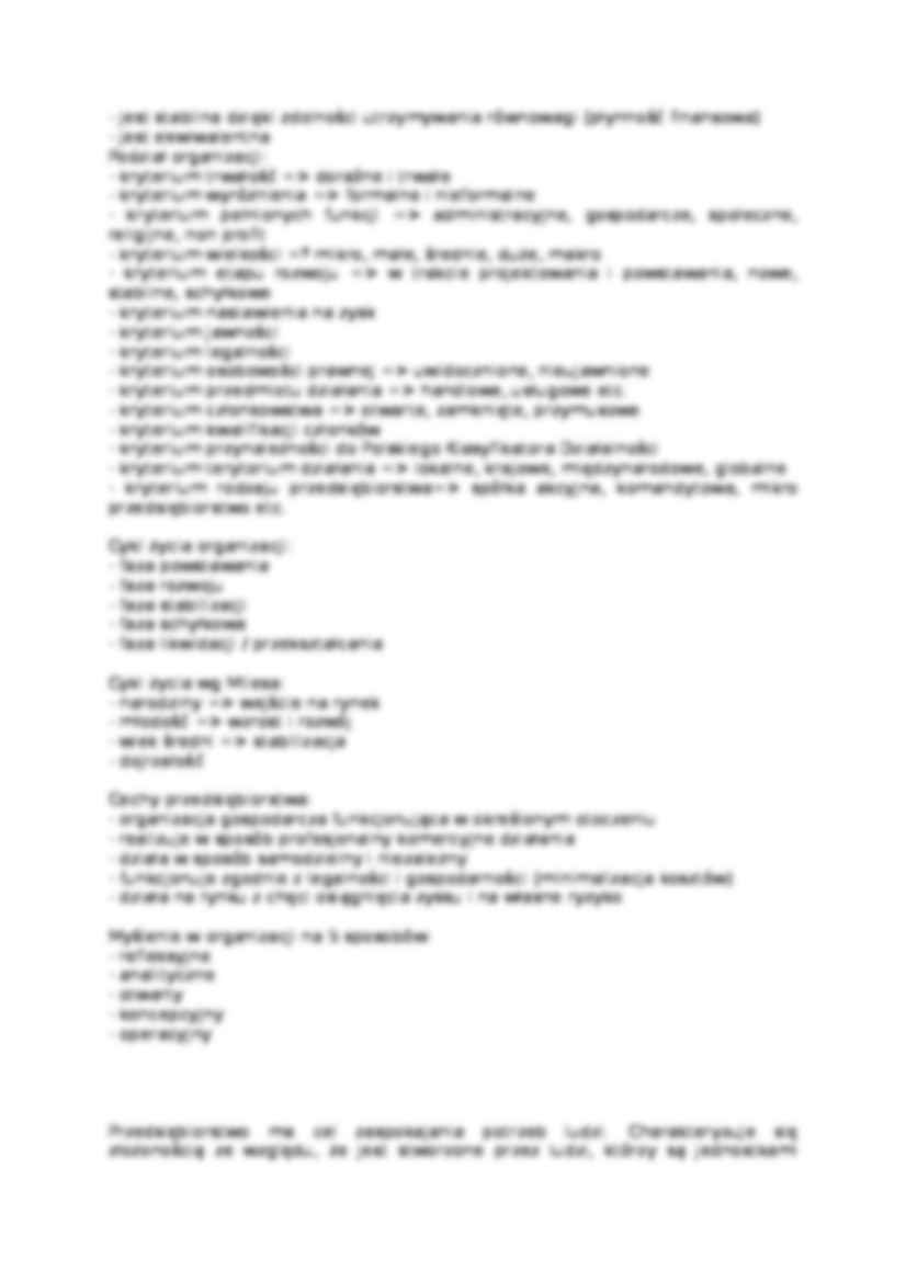 Organizacja notatki - strona 2