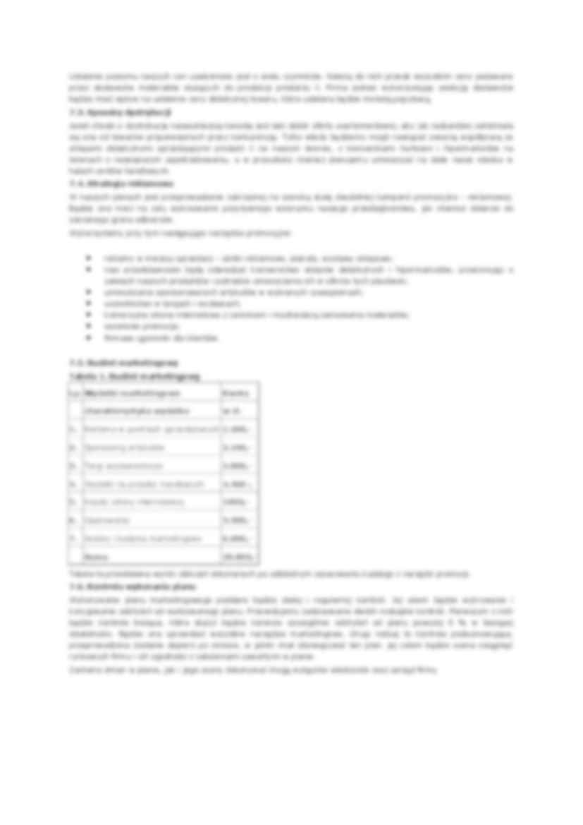 Biznesplan - Przedsięwzięcie inwestycyjne - strona 3