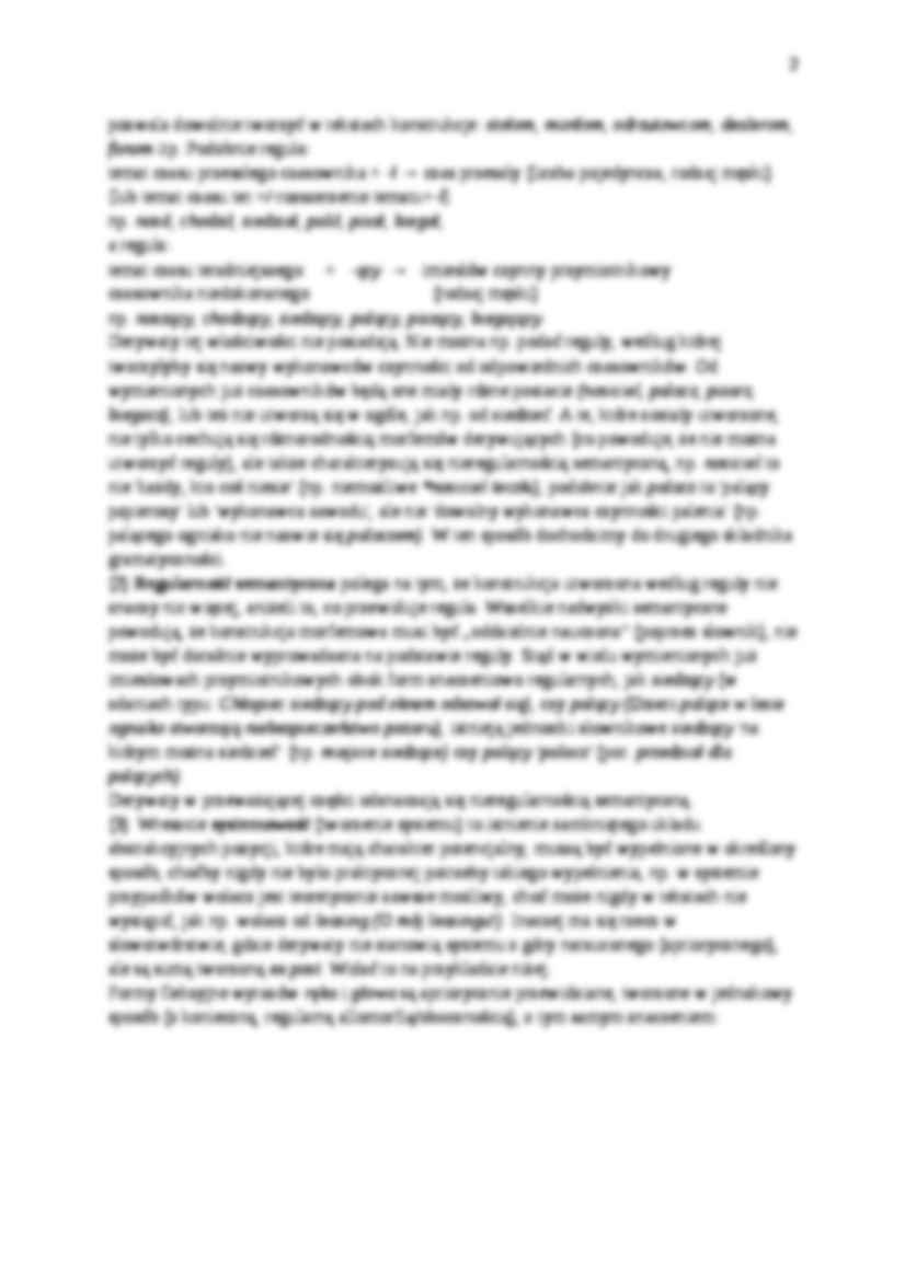 Komplet notatek z wiedzy o języku - strona 2