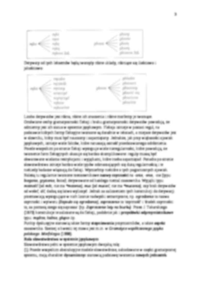 Komplet notatek z wiedzy o języku - strona 3