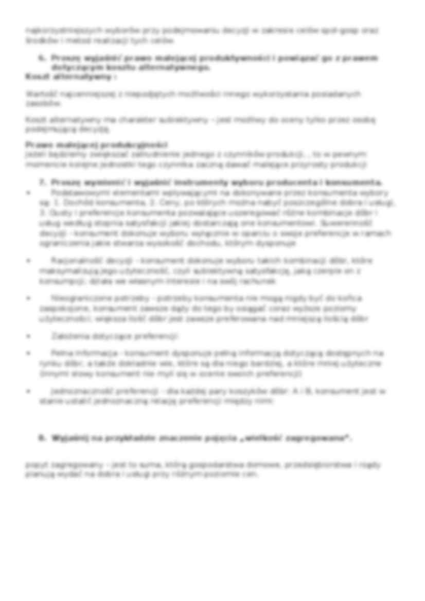 Podstawy ekonomii - Pieniądz - strona 2