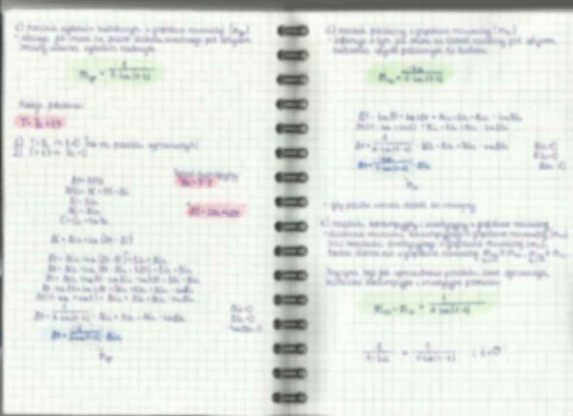 Notatki z makroekonomi - strona 2