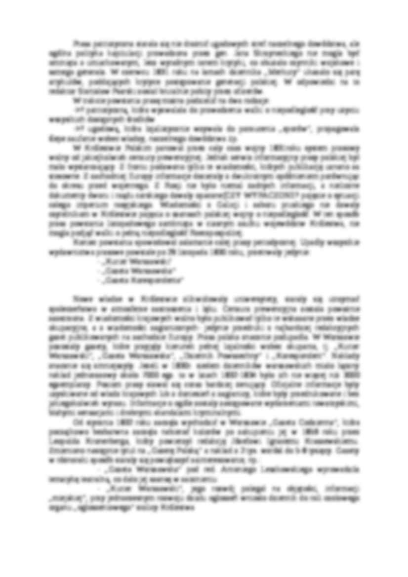 Historia prasy, dziennikarstwo semetr1 - strona 2