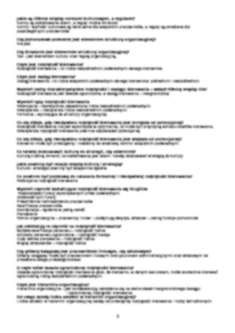 Podstawy zarządzania - centralizacja - strona 3