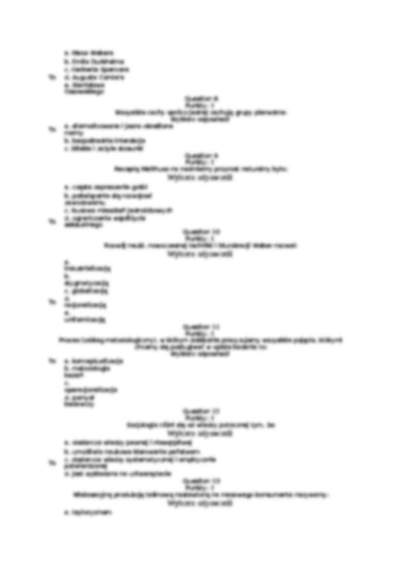 Socjologia - test - Efekt Hawthorne - strona 2