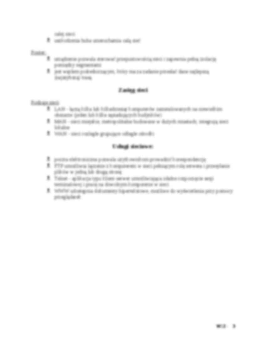 Informatyka - dr hab. Ewa Ziemba - komplet wykładów - strona 3