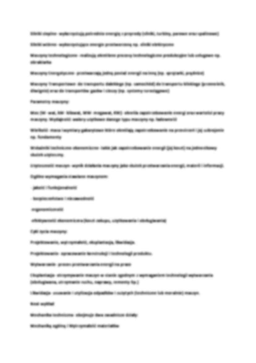 Maszynoznawstwo wprowadzenie - strona 2