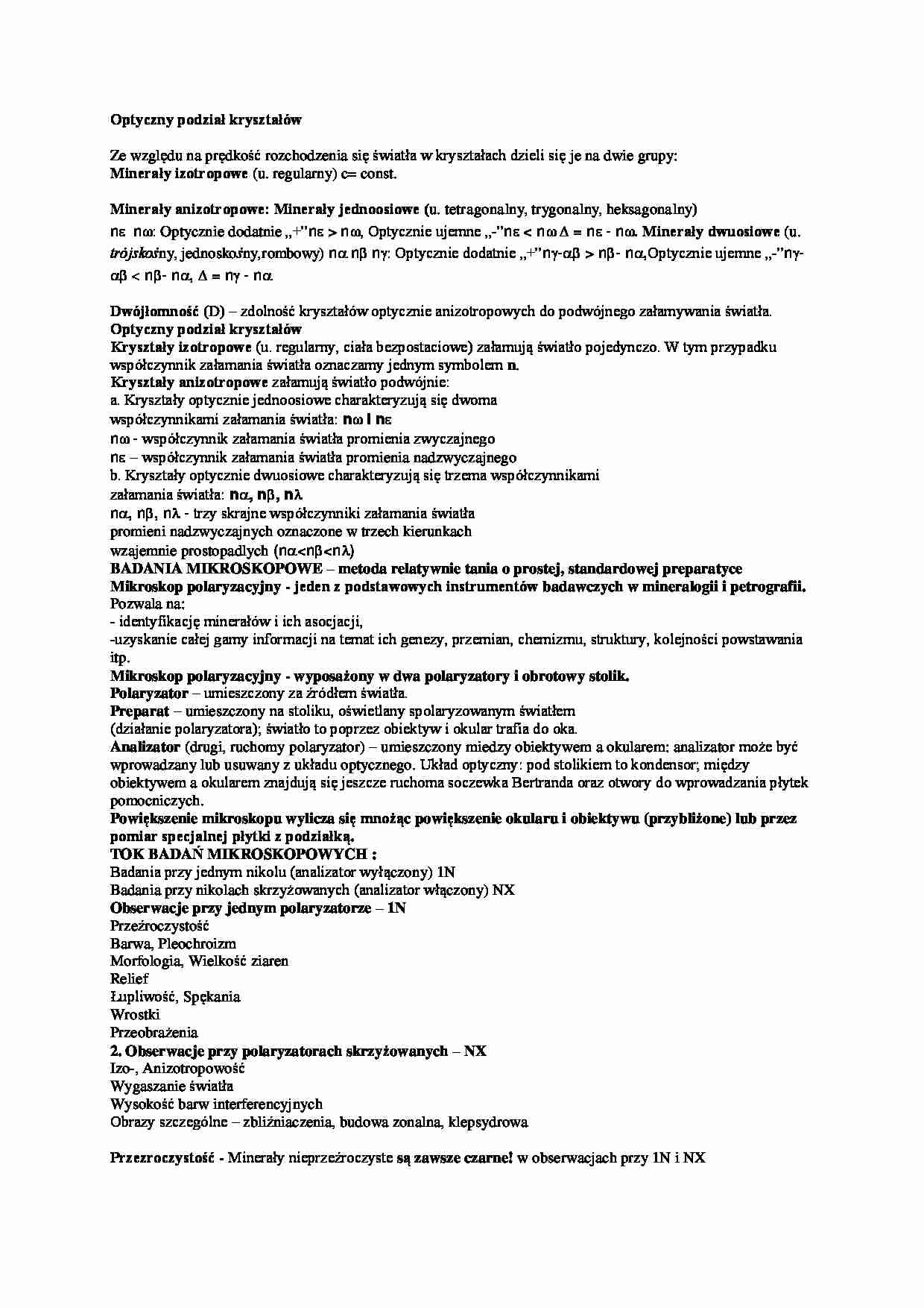mineralogia-minerały rudne - strona 1