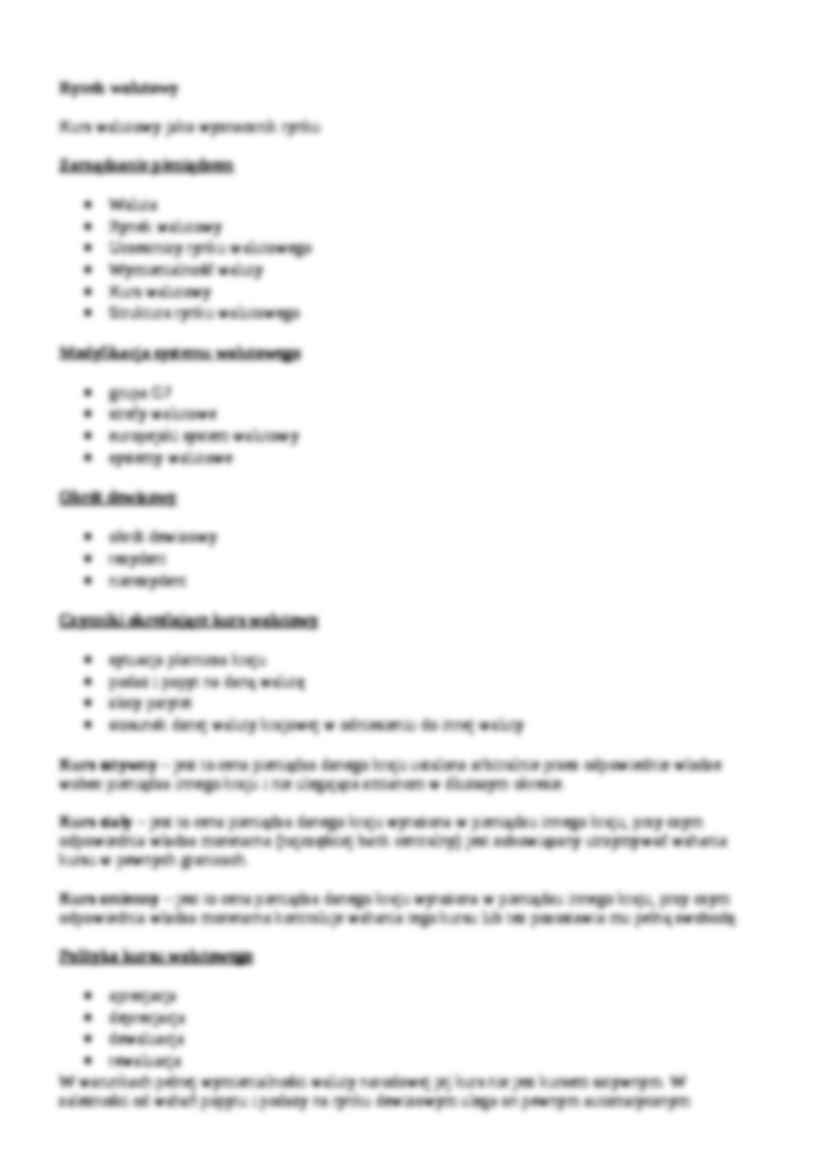 międzynarodowe stosunki gospodarcze - notatki do wykladow - strona 2