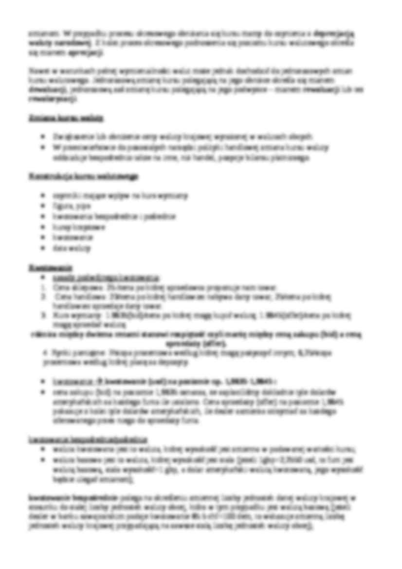 międzynarodowe stosunki gospodarcze - notatki do wykladow - strona 3