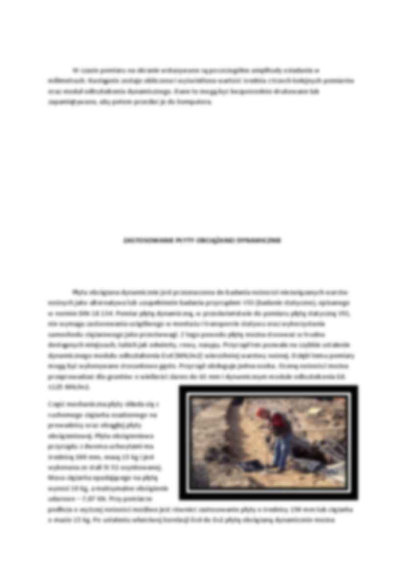 Badanie wtórnego modułu odkształcenia podłoża gruntowego płytą dynamiczną - strona 3