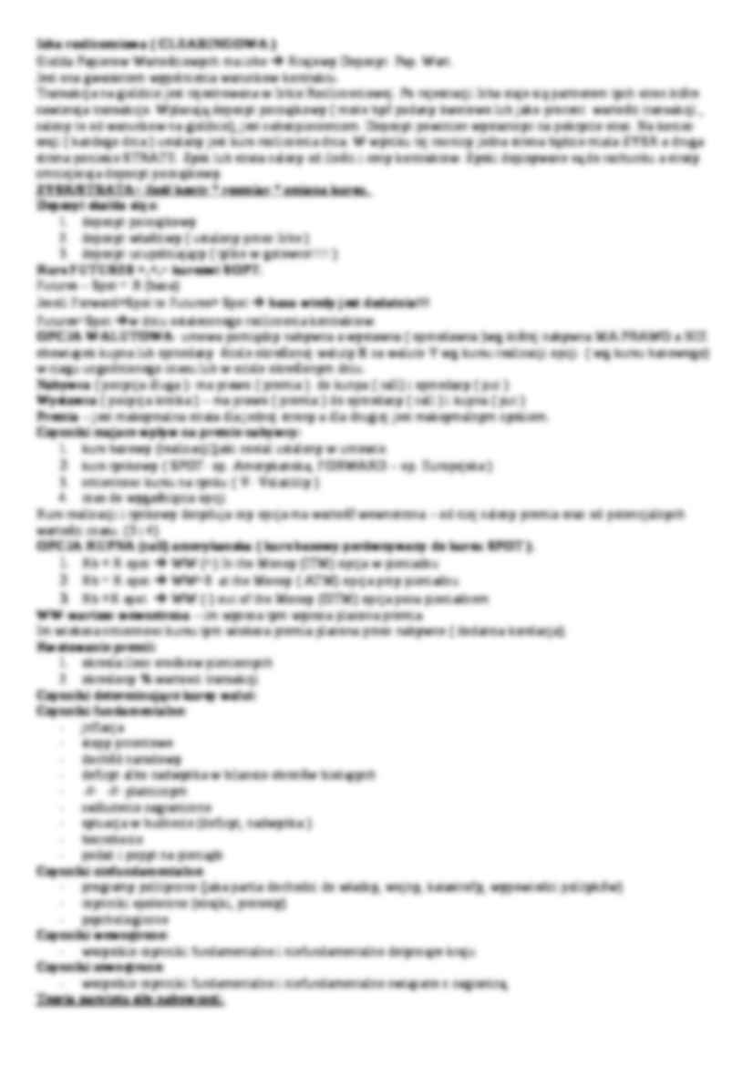 finanse międzynarodowe notatki - strona 2