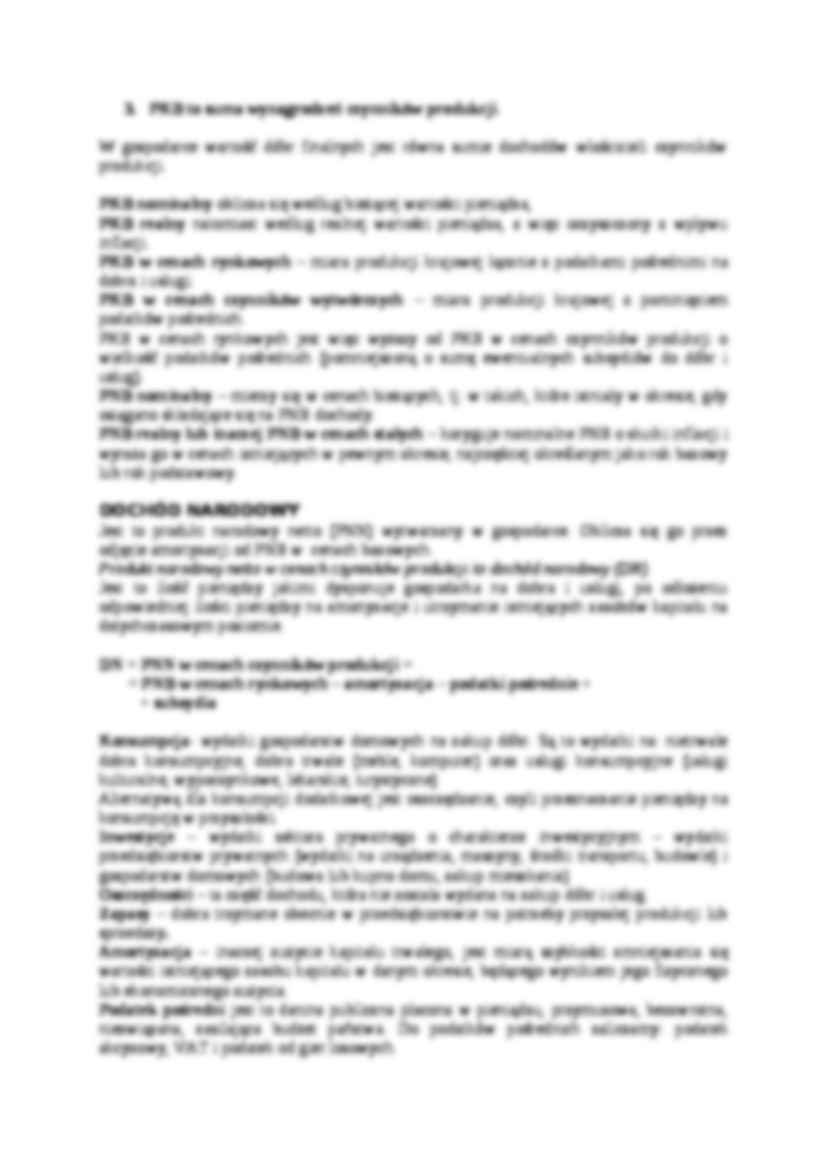 Makroekonomia notatki - Przedmiot i metodologia - strona 3
