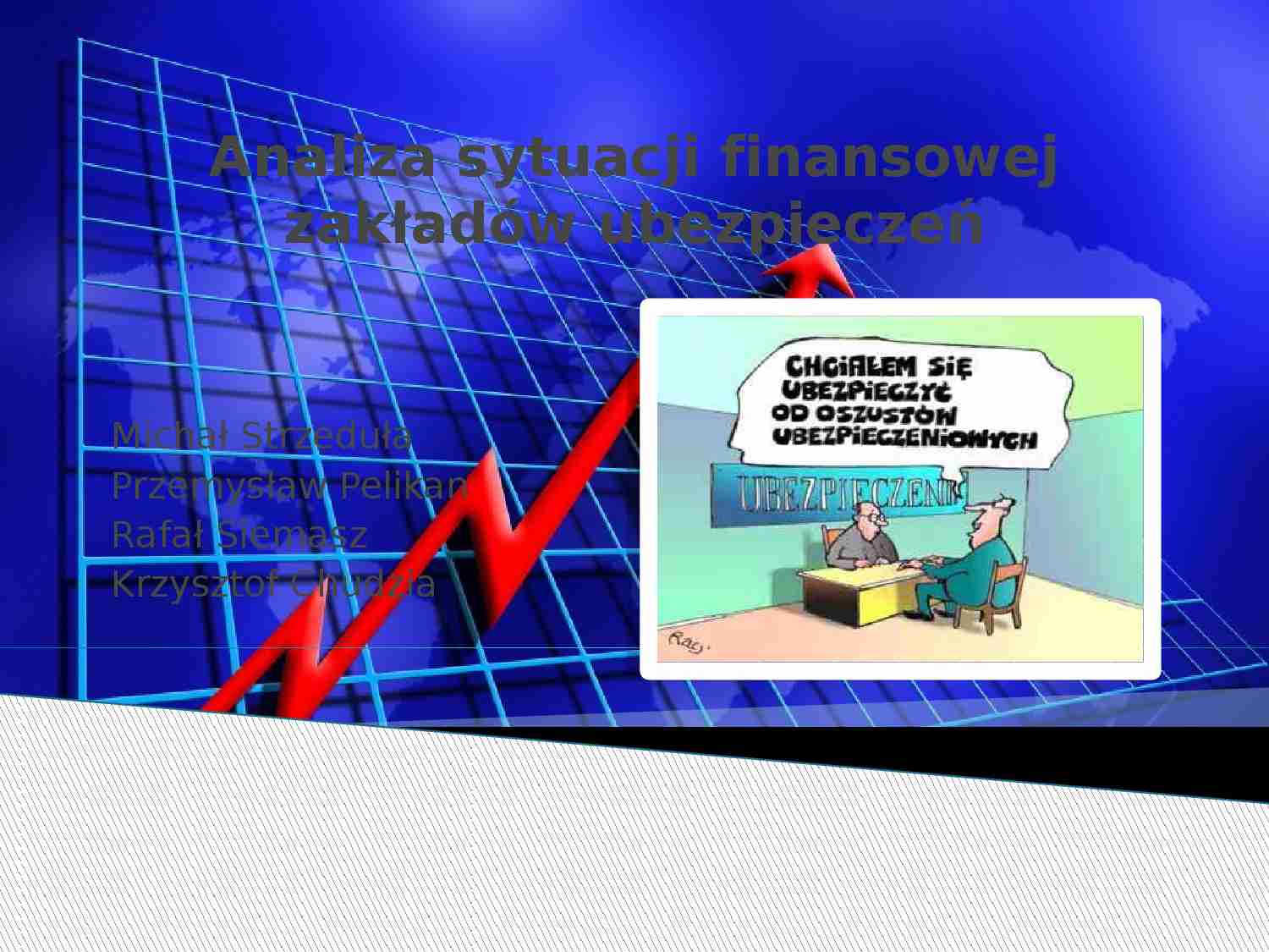 Analiza finansowa zakładów ubezpieczeń - strona 1