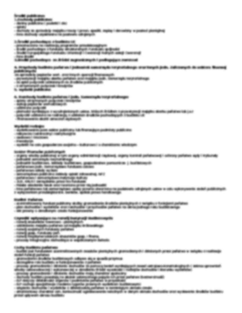 Finanse publiczne notatki - strona 2
