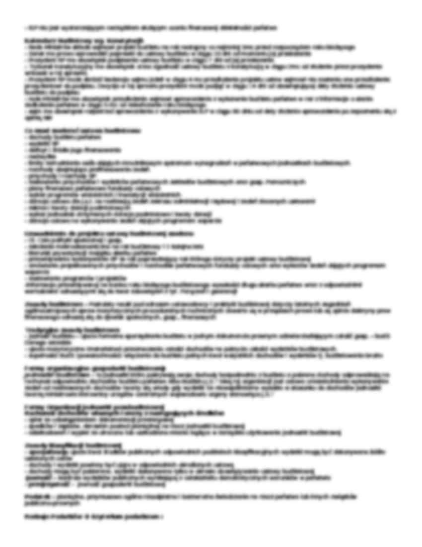 Finanse publiczne notatki - strona 3