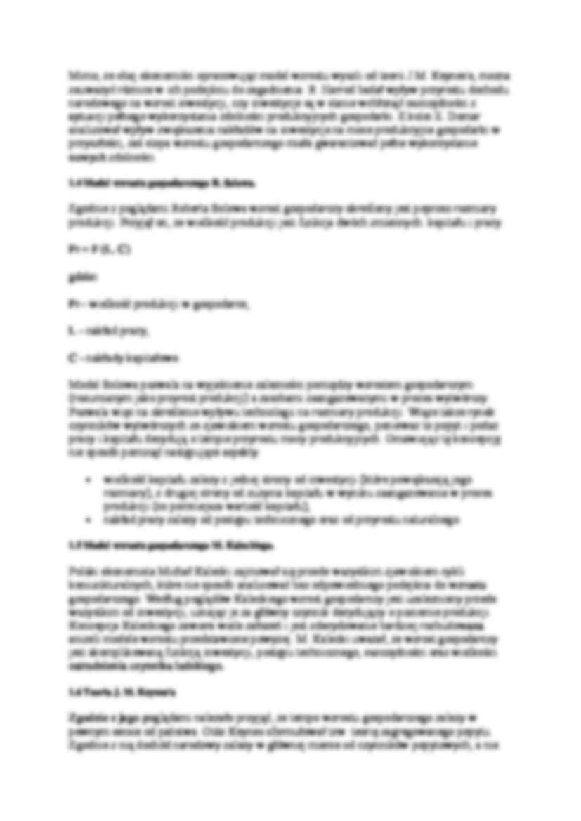 Ekonomia globalna - notatki - strona 2