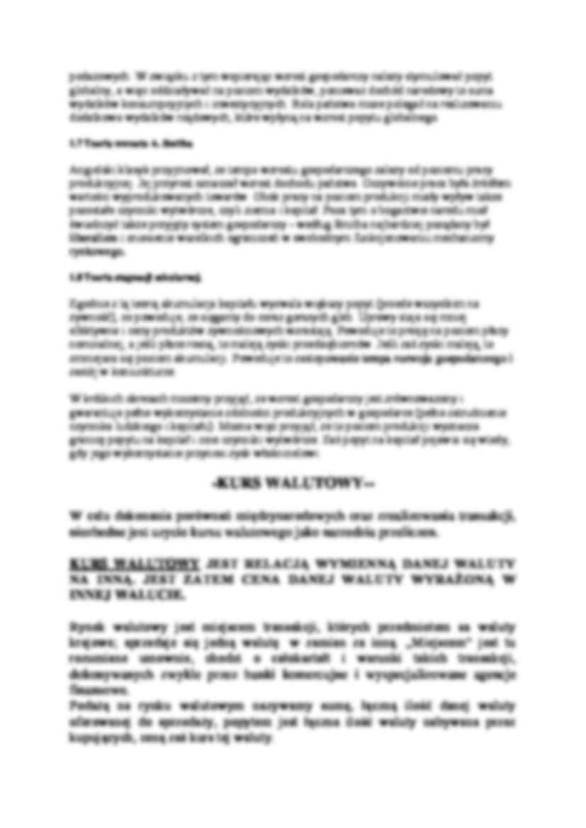 Ekonomia globalna - notatki - strona 3