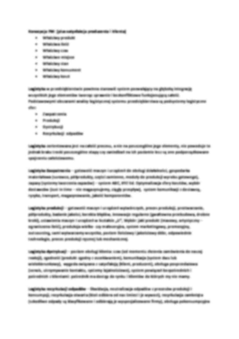 Zarządzanie logistyczne - strona 2