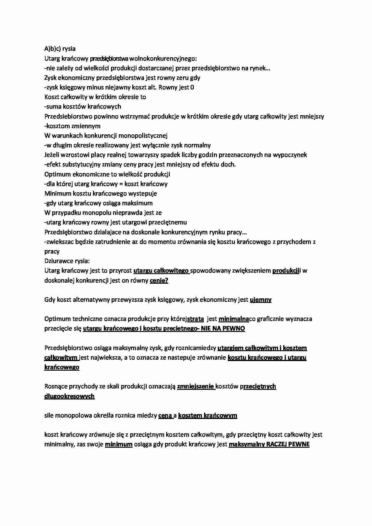 Notatki z egzaminu - strona 1