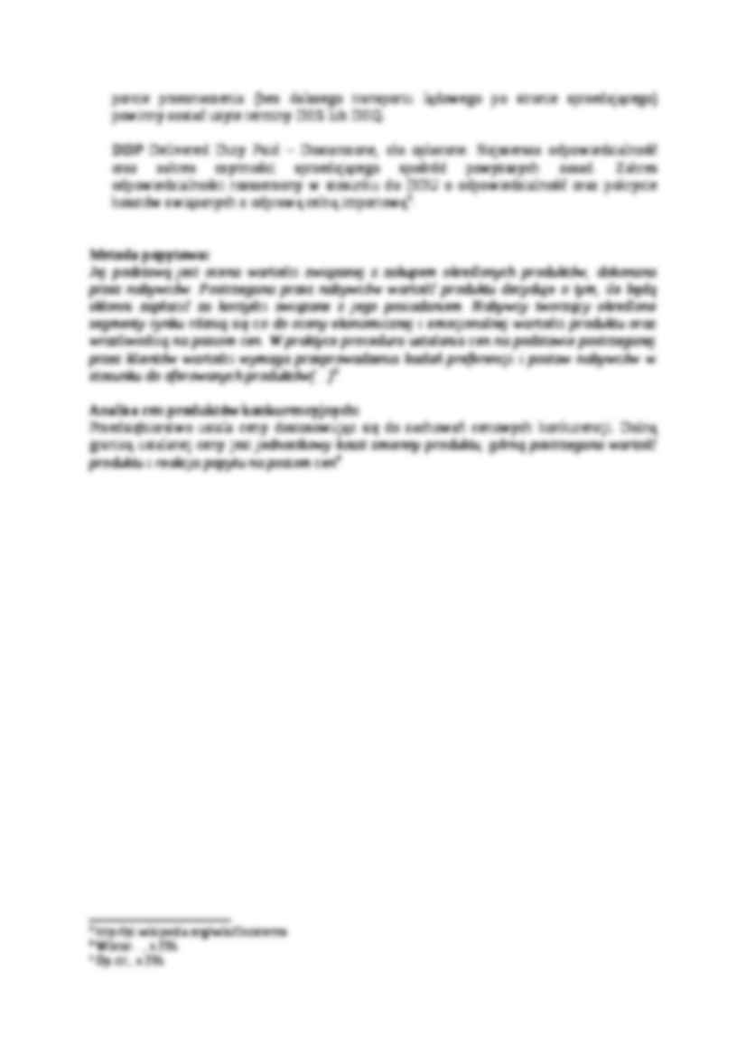 Metody Ustalania Cen - strona 3