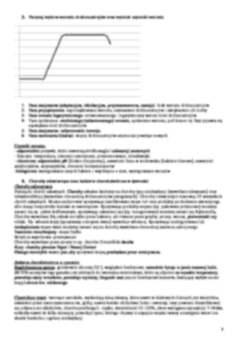 Mikrobiologia egzamin - budowa ścian komórkowych bakterii - strona 3