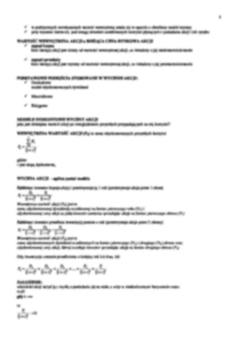 Akcje - Zarządzanie portfelem inwestycyjnym - strona 2
