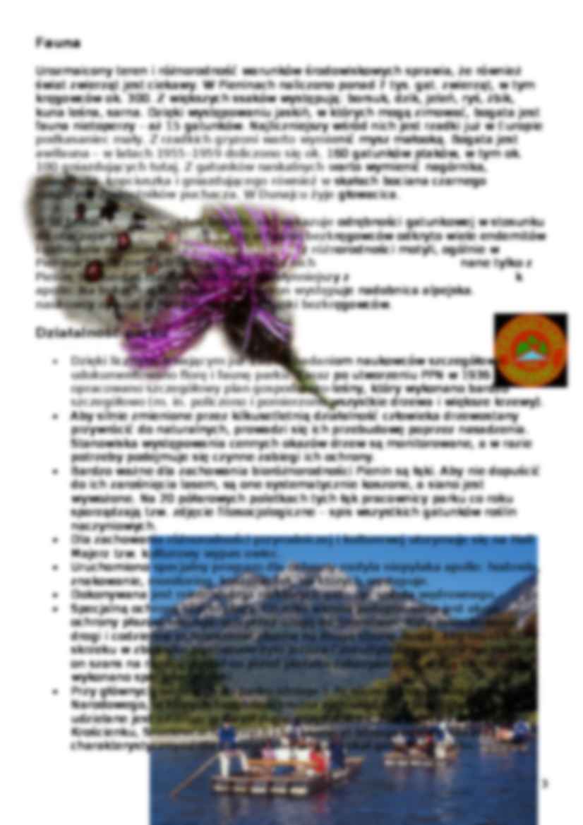 Pieniński Park Narodowy - strona 3