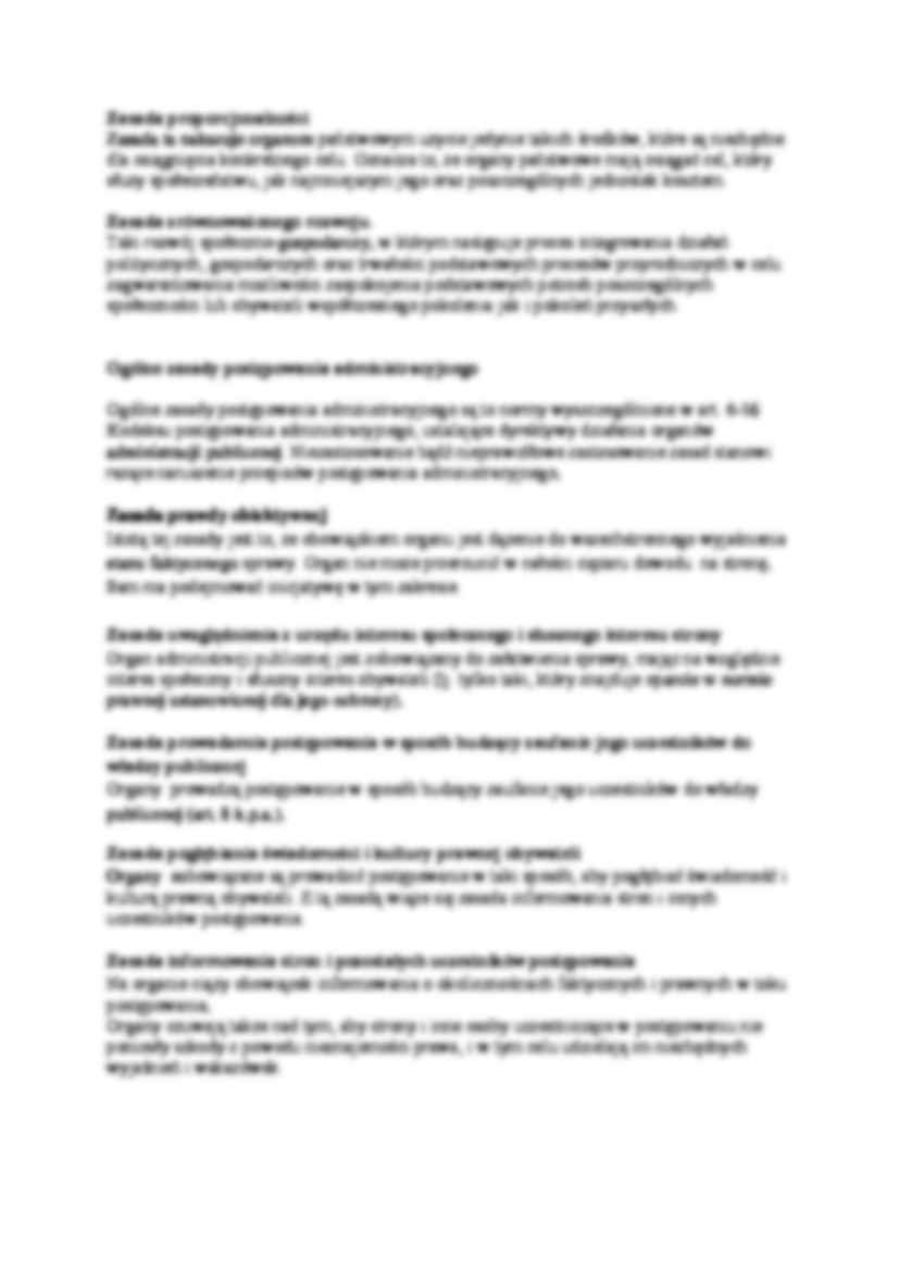 Zasady prawa administracyjnego - strona 3
