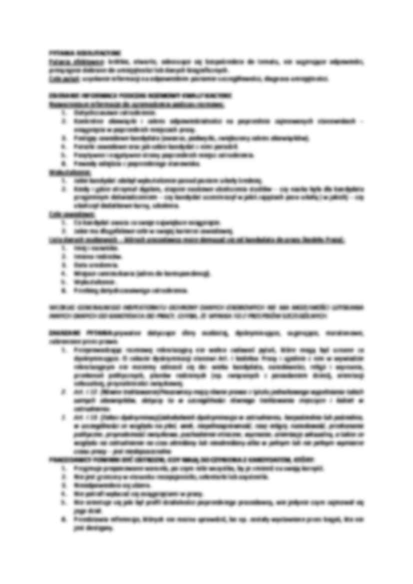 zarządzanie zasobami ludzkimi - wykłady - strona 2