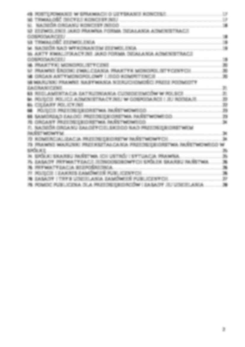 prawo gospodarcze - Prawo administracyjne - strona 2