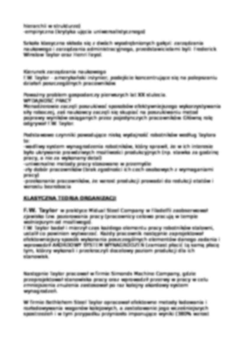 Nauka o organizacji- wykłady - strona 3