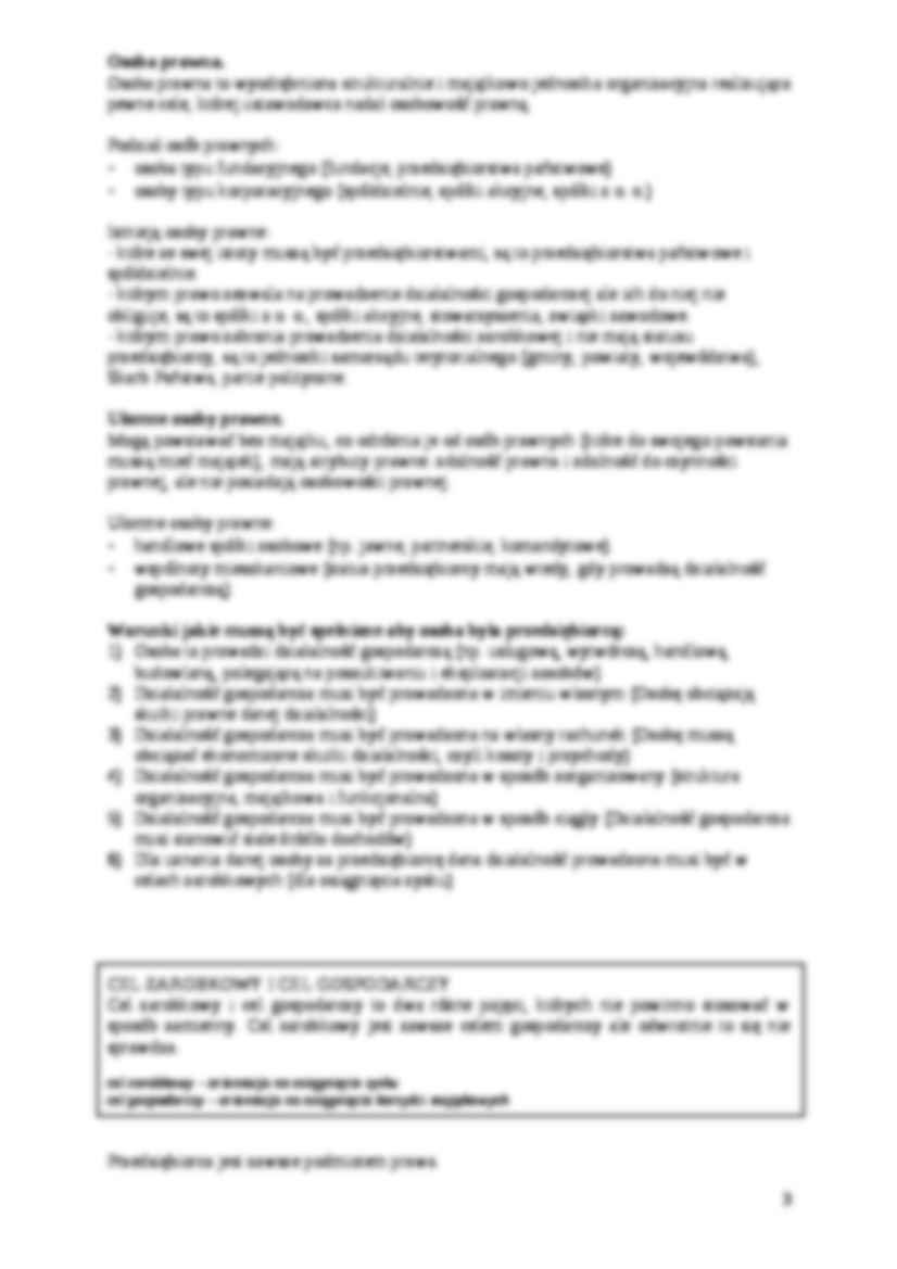 Prawo Gospodarcze- wykłady - strona 3