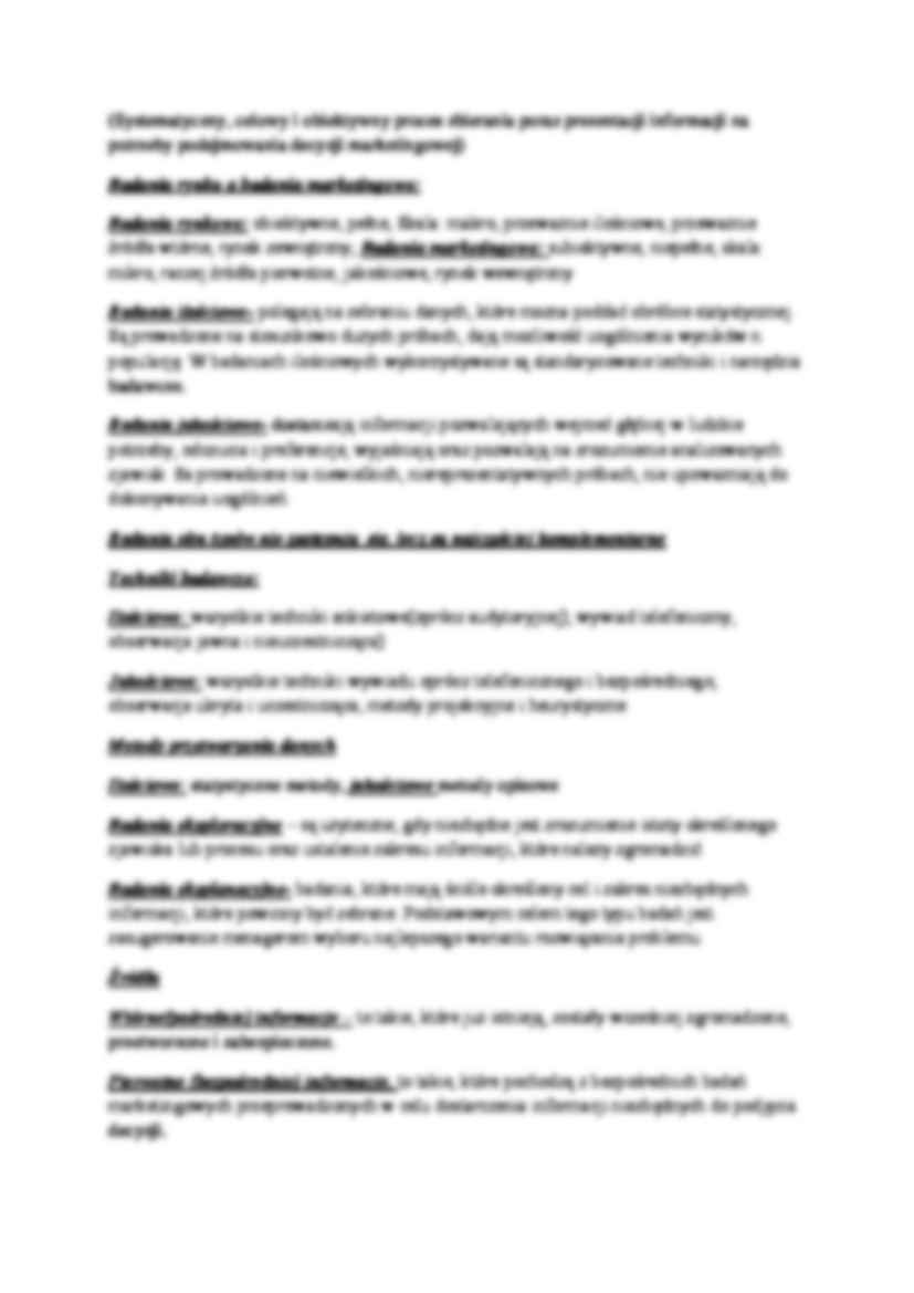 Analiza rynku i badania marketingowe  - strona 2