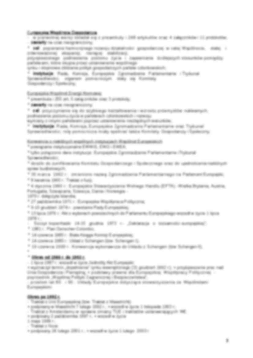 Integracja Europejska - Schuman - strona 3
