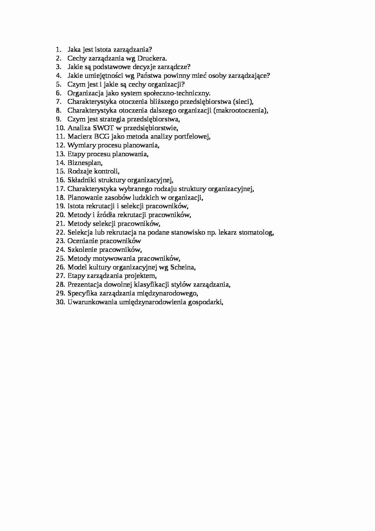 Pytania na kolokwium - strona 1