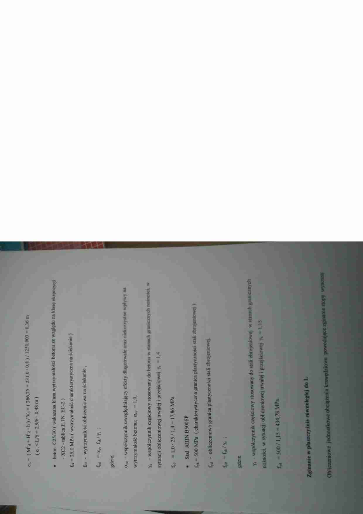 Fundamenty- projekt - strona 1