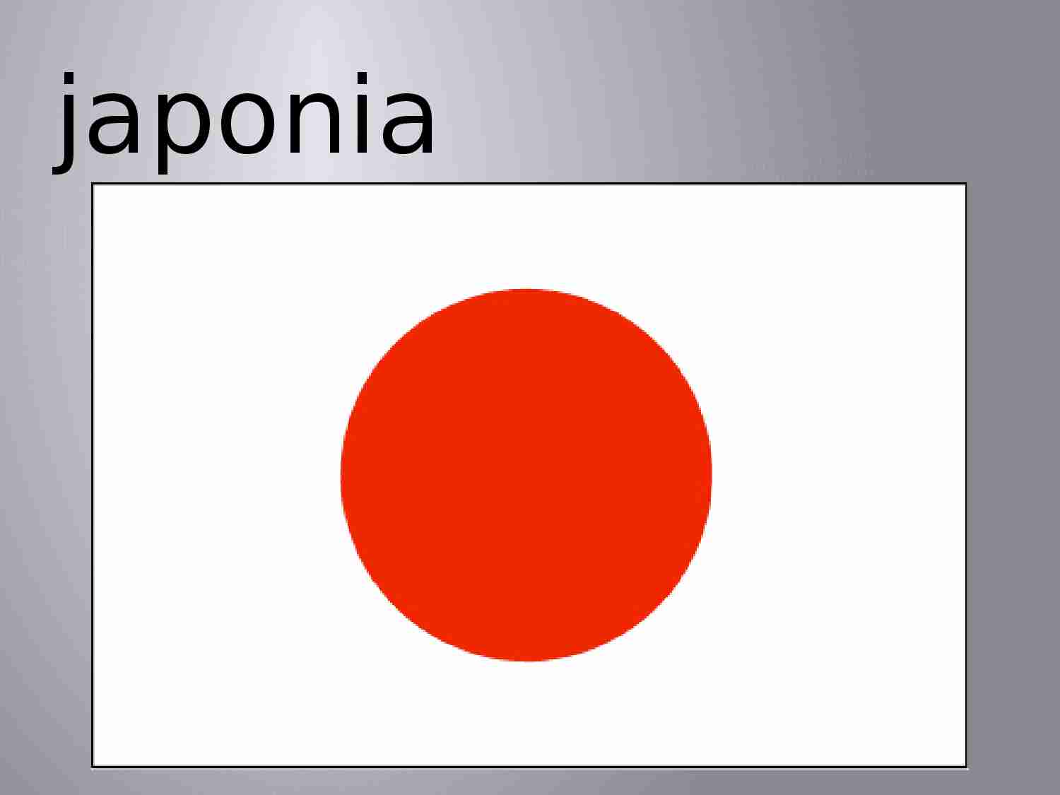 Prezentacja - Japonia - strona 1