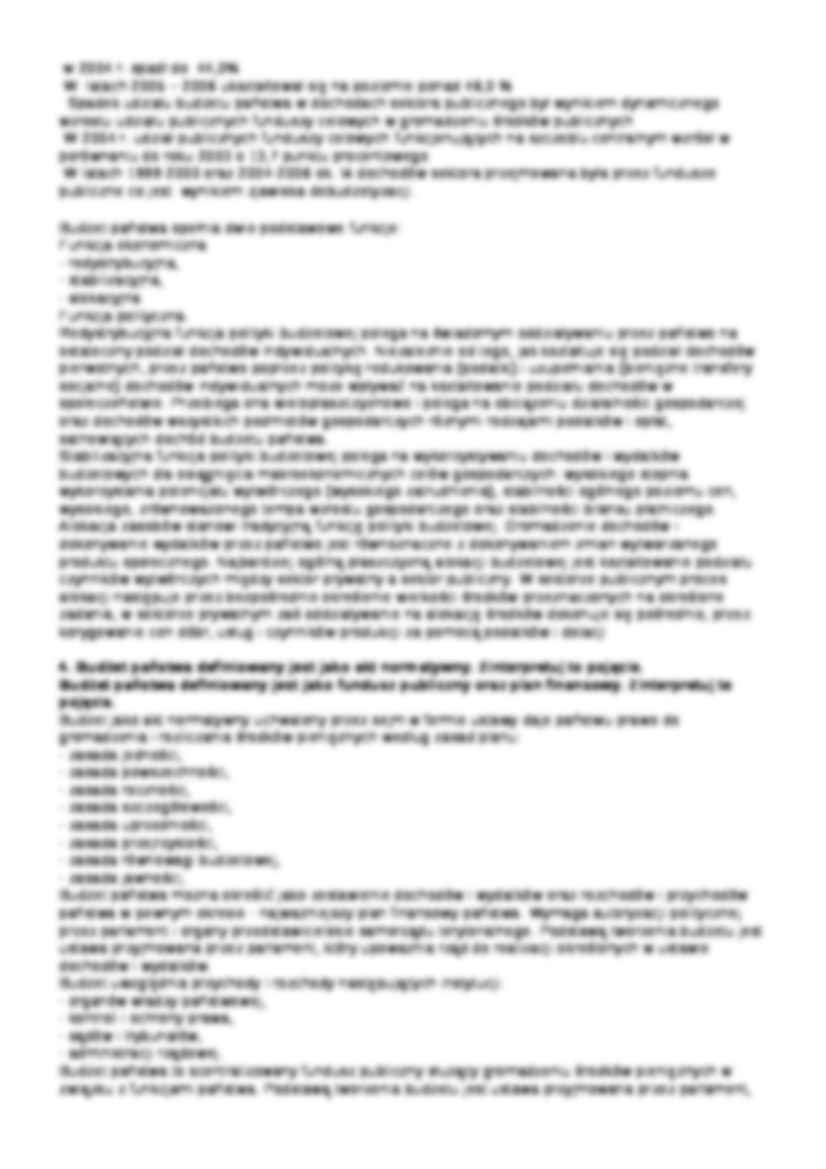 Odpowiedzi na pytania egzaminacyjne z finansów pub - strona 2