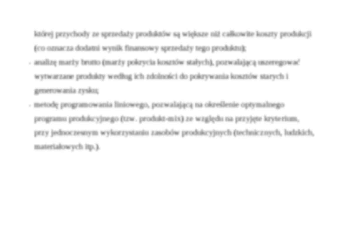 Ćw 2-OPTYMALIZACJA PROGRAMU PRODUKCYJNEGO PRZEDSIB - strona 2