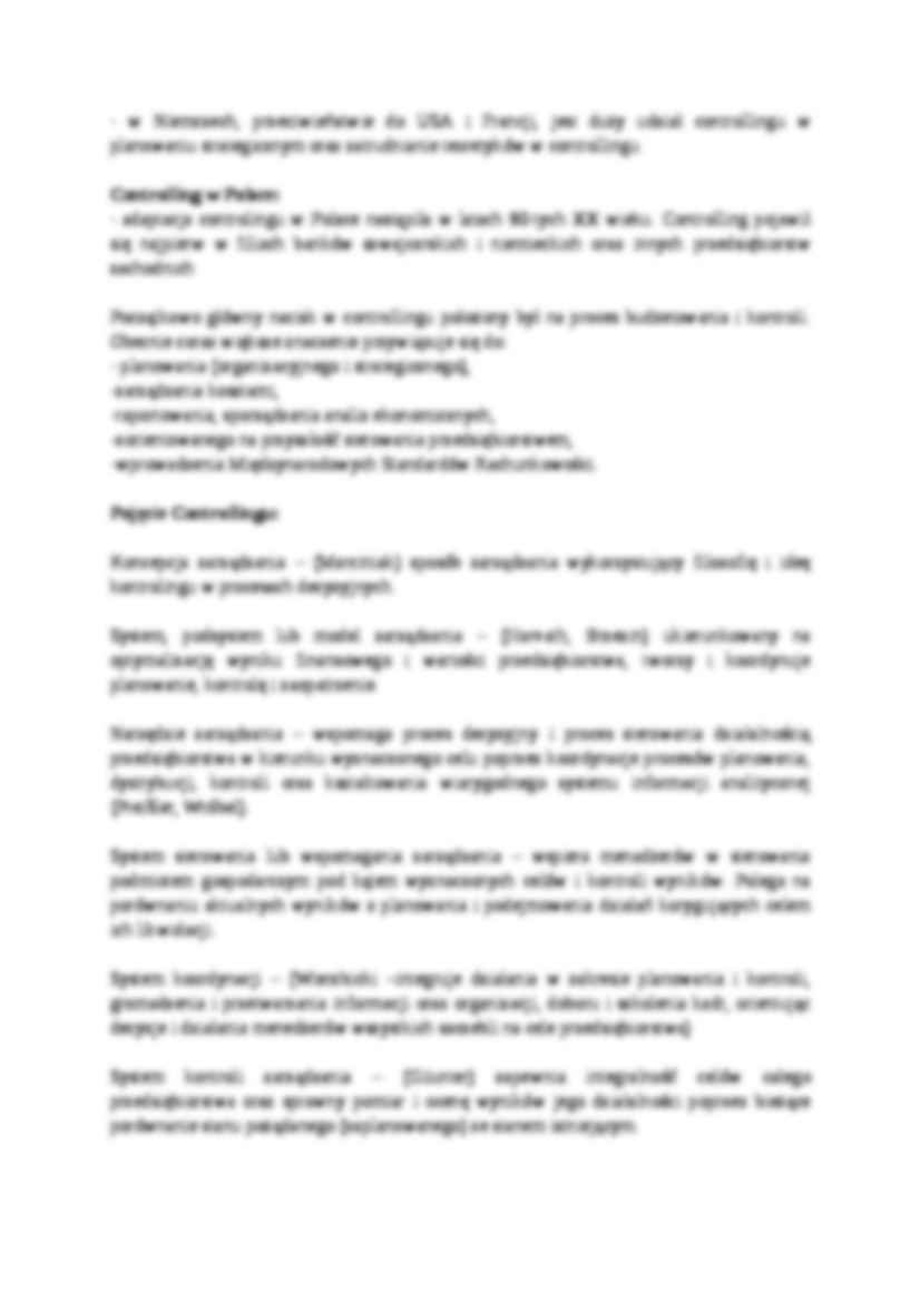 Controlling - Koordynowanie - strona 3
