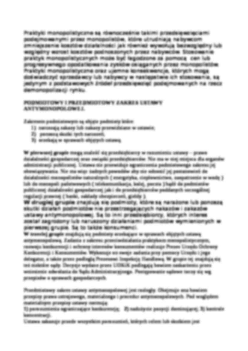 Przeciwdziałania monopolom na rynku - strona 3