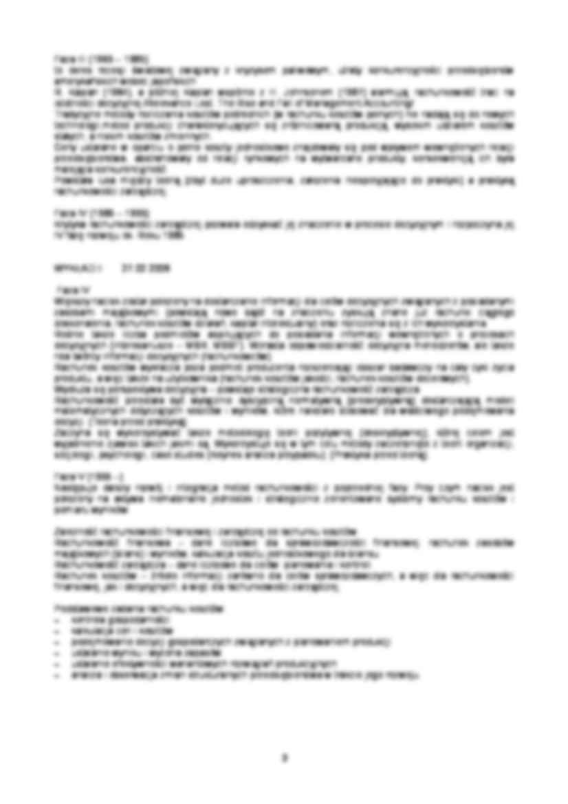 Rachunkowość zarządcza wykłady - Analizy progu rentowności - strona 3