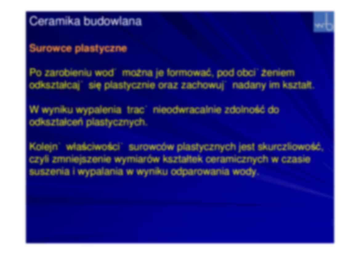 Materiały budowlane wykłady prezentacje - strona 3