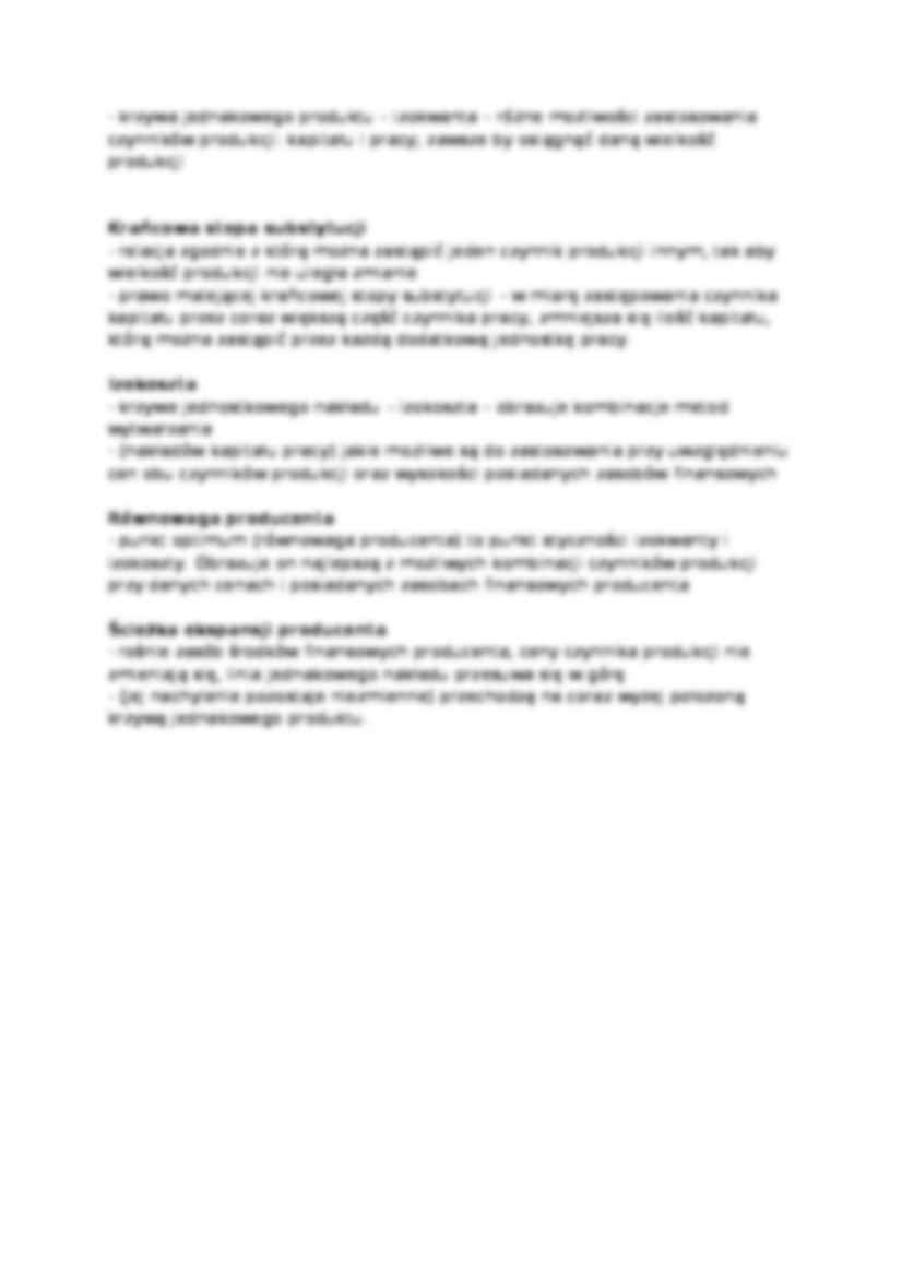 Mikroekonomia - ścieżka cen - strona 2