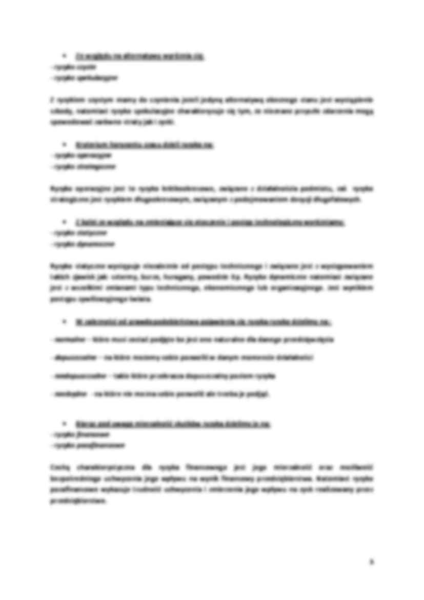 Zarządzanie ryzykiem - metody identyfikacji ryzyka - strona 3